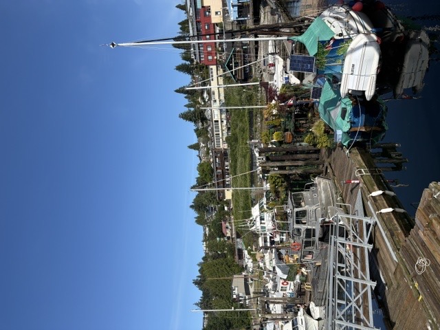 Gibsons harbour, marina, and village waterfront