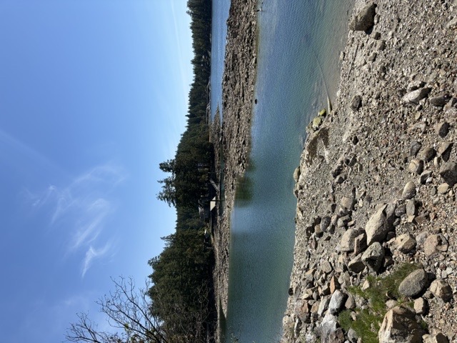 Secret Cove Marina sign near the water